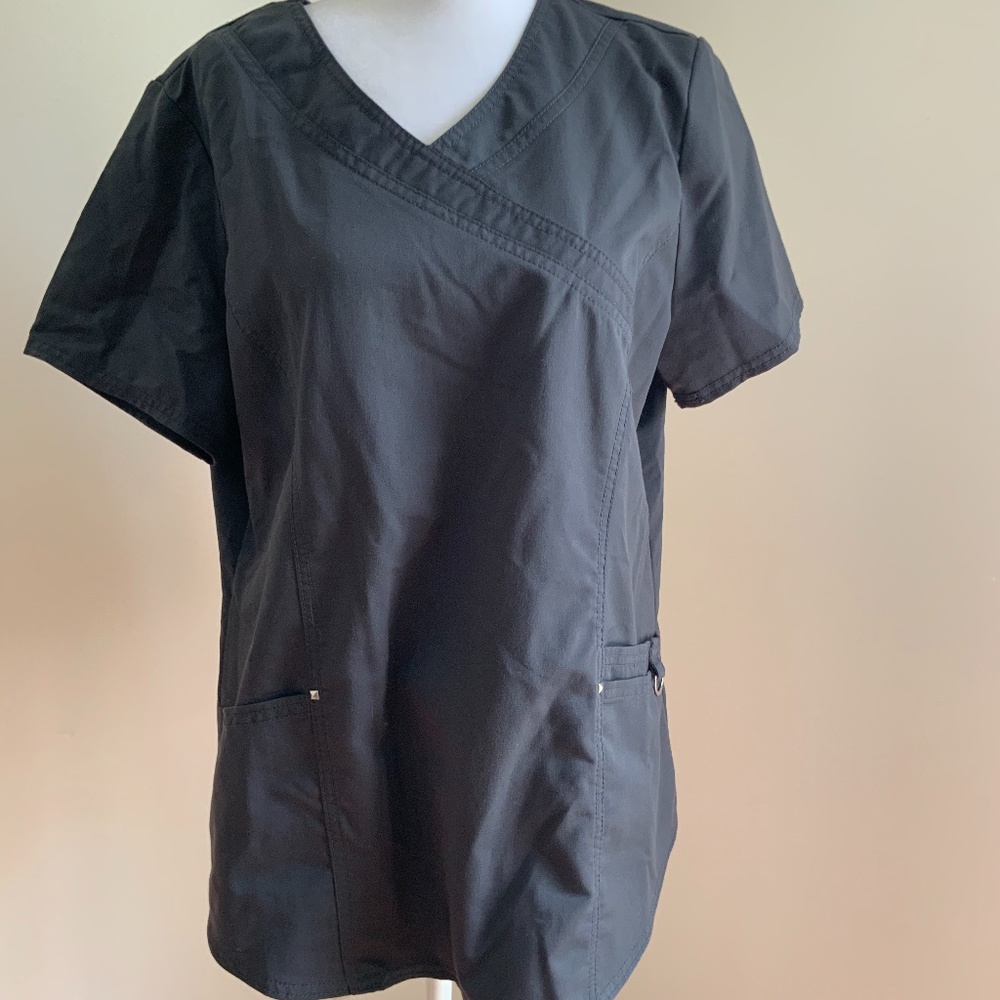 Grey scrub top size.